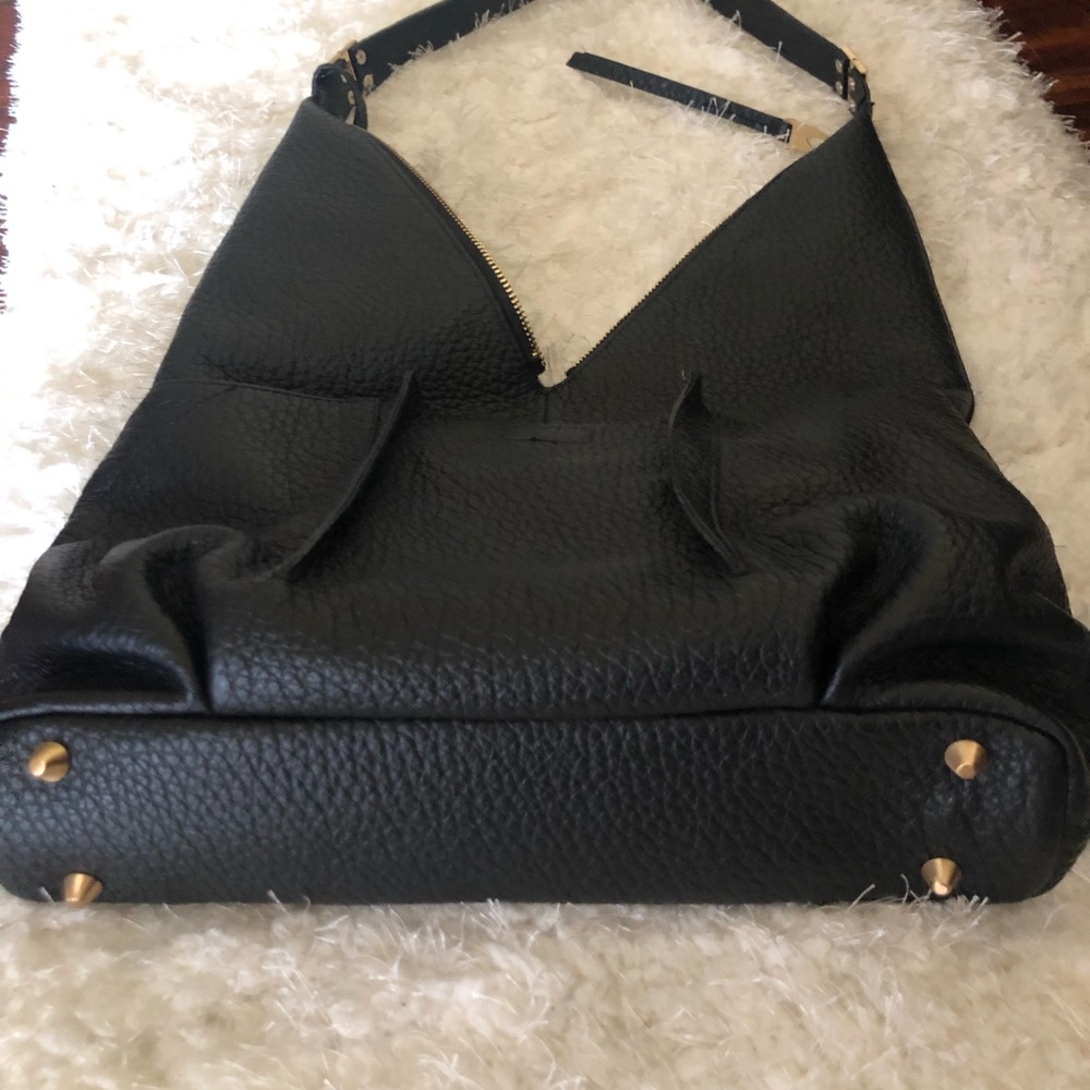Linea Pelle Geometric Structured Handbag